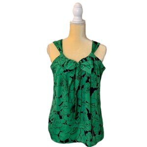 Banana Republic Black & Green Tank Top